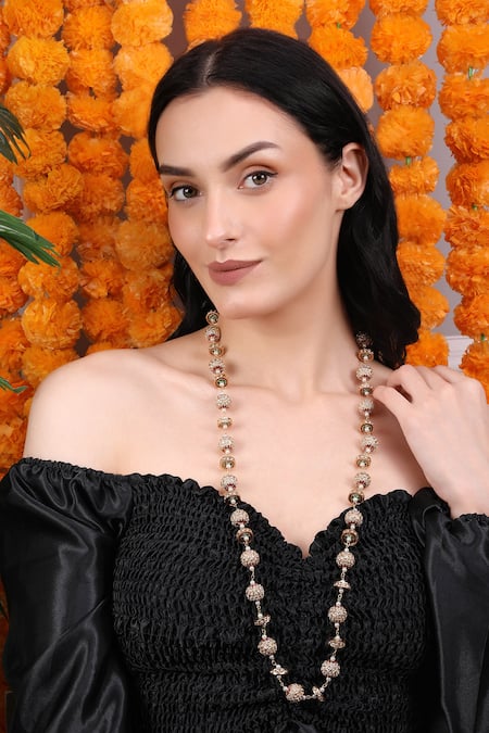 Shop_Queens Jewels_Gold Plated Timeless Single-line Necklace 