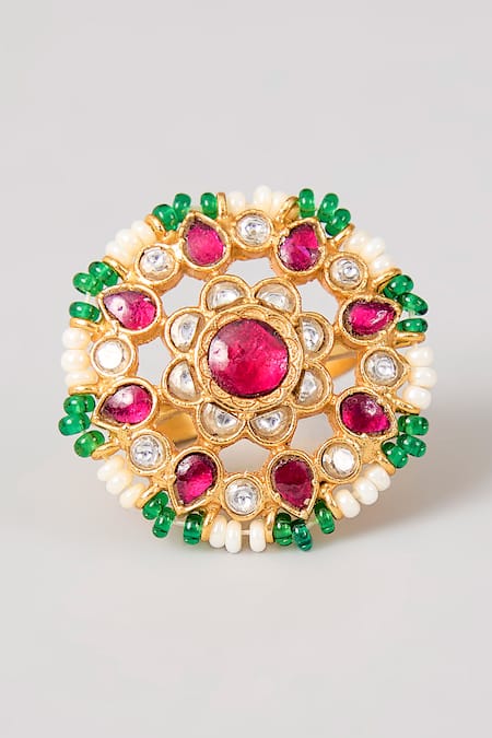Karisa Designs Kashi Kundan Ring 