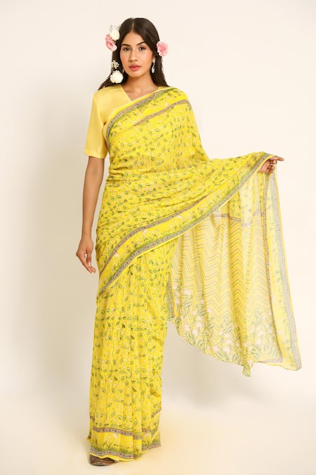 Ruar India Designer Gopashtami Saree With Blouse 