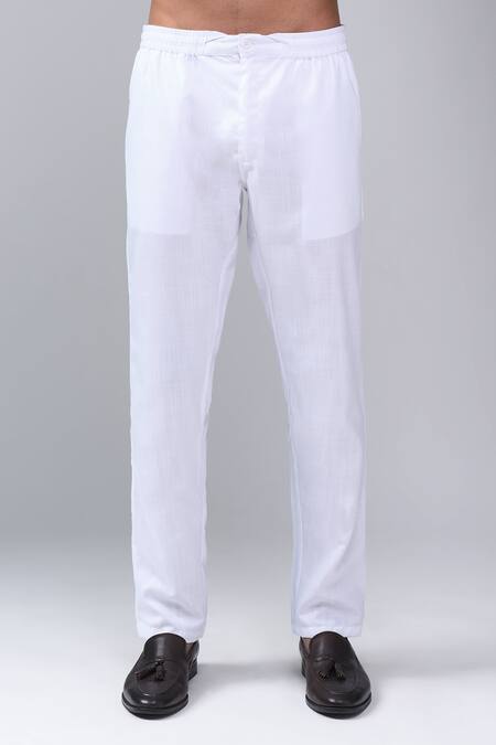 Spring Break_Black Cotton And Gold Paisley Print Kurta Set _at_Aza_Fashions