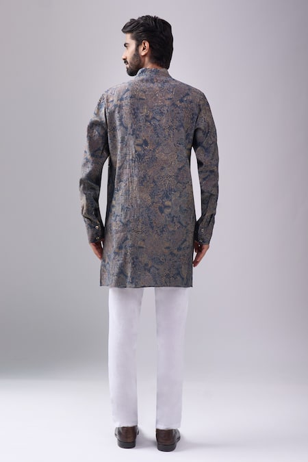 Spring Break Paisley Print Kurta Set 