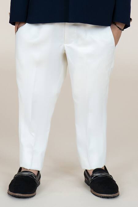 Shop Little Boys Closet Black Polyester Embroidery Designer Bandhgala And Pant Set Online at Aza Fashions Shop_Little Boys Closet_Black Polyester Embroidery Designer Bandhgala And Pant Set _Online_at_Aza_Fashions