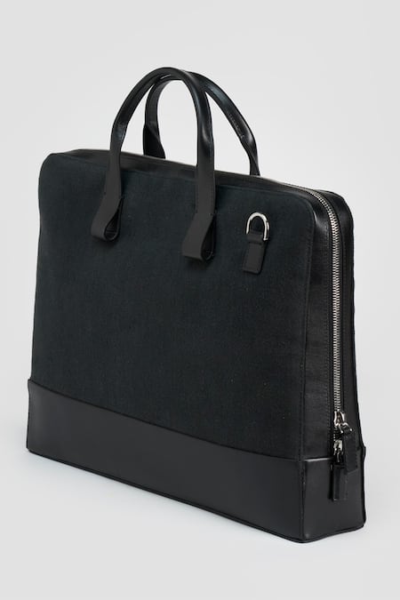 Buy_Perona_Black Designer Handheld Bag _Online_at_Aza_Fashions