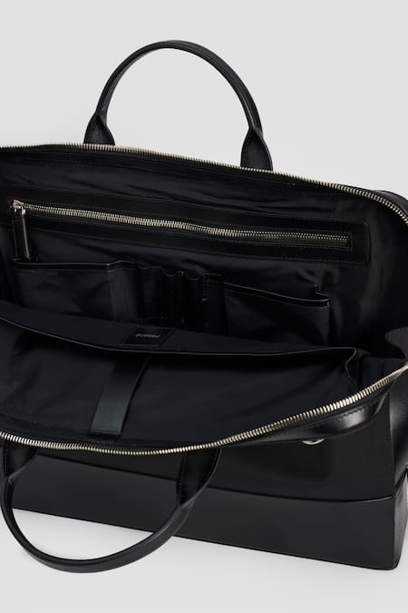 Shop_Perona_Black Designer Handheld Bag _Online_at_Aza_Fashions