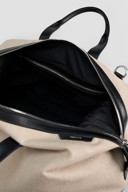 Buy_Perona_Cream Designer Duffle Bag 