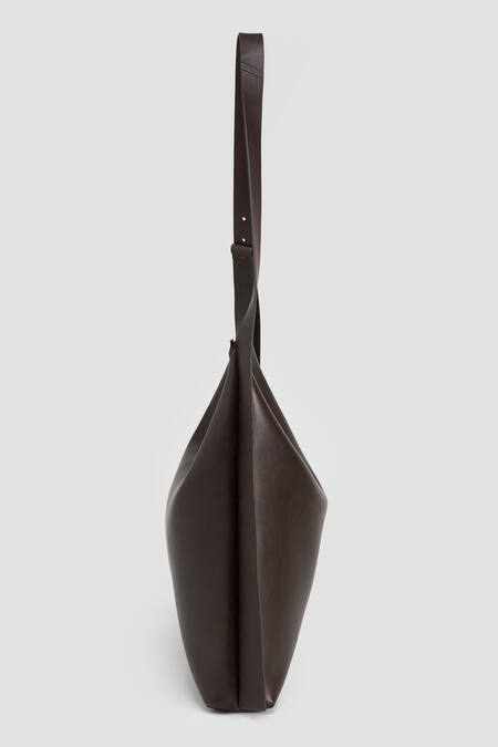 Perona_Brown Designer Shoulder Bag _Online_at_Aza_Fashions