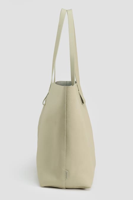 Perona_Ivory Designer Tote Bag _Online_at_Aza_Fashions
