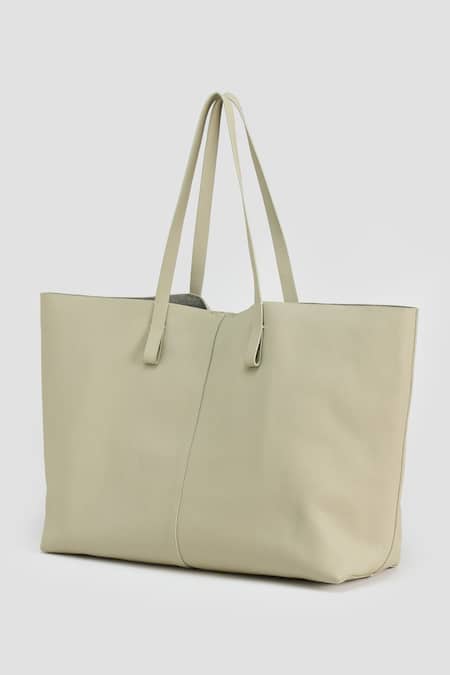 Perona Ivory Designer Tote Bag 