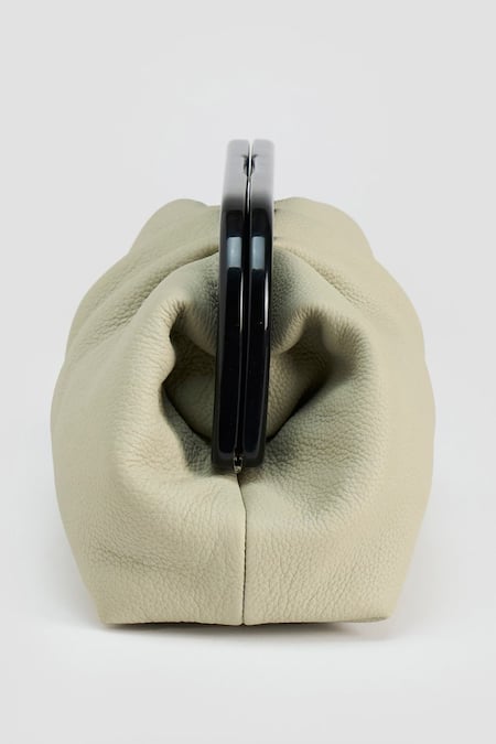 Buy_Perona_Ivory Designer Clutch Bag _Online_at_Aza_Fashions