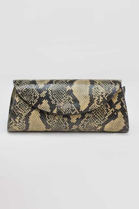 Perona Darcy Mini Snake Print Handbag 