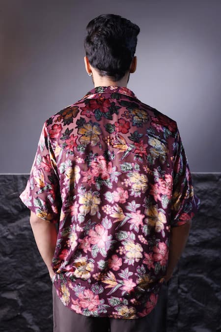 Label Muslin Floral Print Brasso Shirt 
