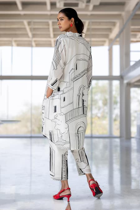 Silai Studio Mediterranean Lanes Co-Ord Set 