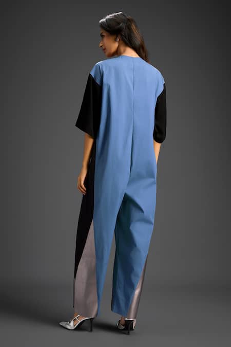 Deepika Arora Color Block Designer Jumpsuit 