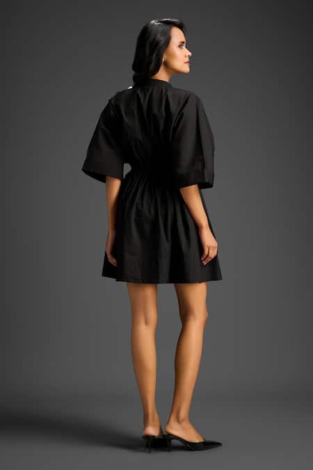 Deepika Arora Black Designer Embellished Dress 