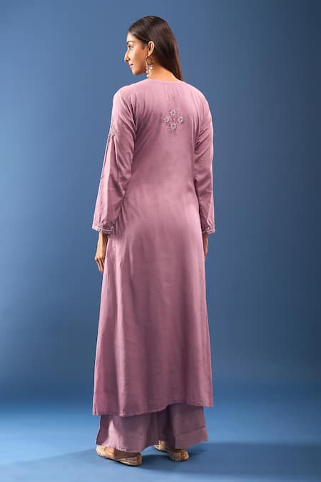 Samyukta Singhania Chikankari Work Kurta Set 