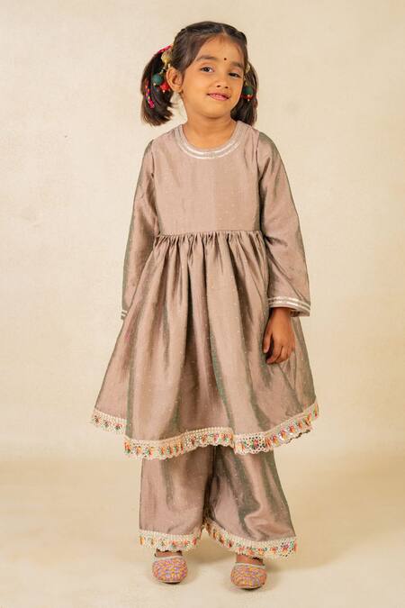 Buy JILMIL DREAMWEAR Gray Silk Embroidery Grey Anarkali Set Online at Aza Fashions Buy_JILMIL DREAMWEAR_Gray Silk Embroidery Grey Anarkali Set _Online_at_Aza_Fashions