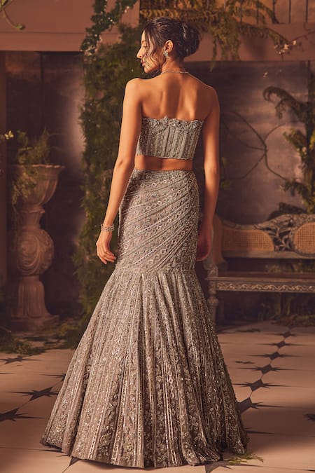 Roqa Designer Embroidered Lehenga Set 