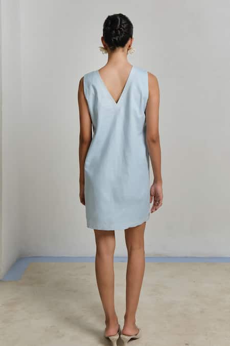 Shimona Azure Mini Dress 