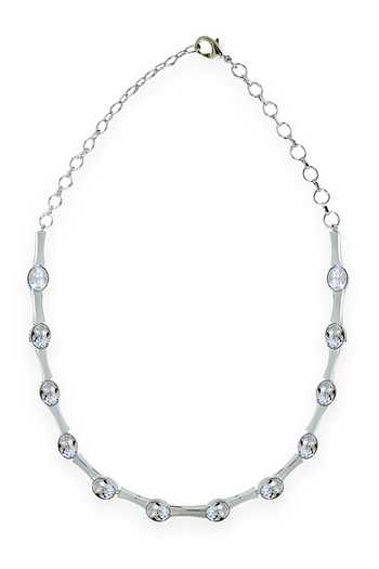 Shop ESME Silver Plated Designer Choker With Plating at Aza Fashions Shop_ESME_Silver Plated Designer Choker With Plating _at_Aza_Fashions