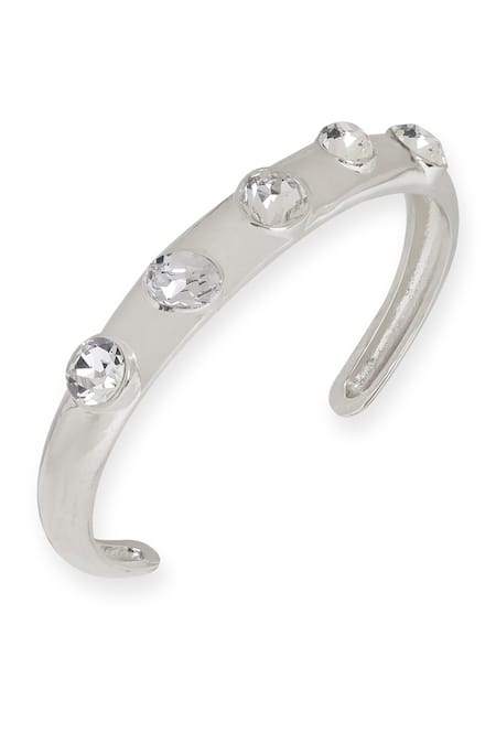 Esme By Aashna Dalmia Silver Designer Bracelet 