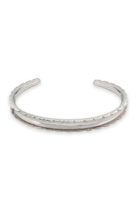 Esme By Aashna Dalmia Silver Designer Bracelet 