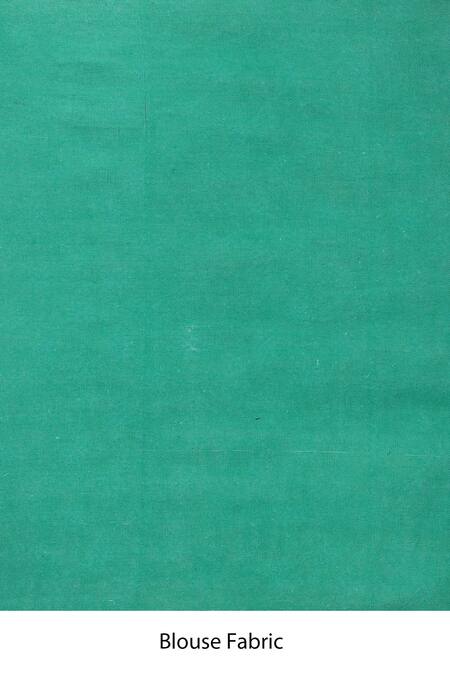 Buy Anita Kanwal Green Handloom Jute Saree With Unstitched Blouse Piece Set Online at Aza Fashions Buy_Anita Kanwal_Green Handloom Jute Saree With Unstitched Blouse Piece Set _Online_at_Aza_Fashions