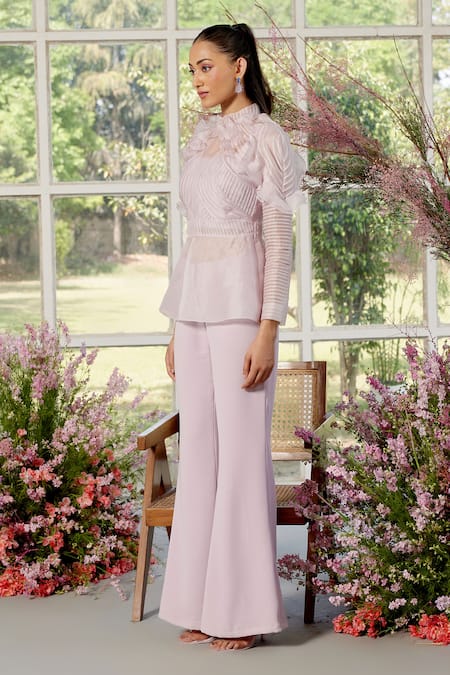 Parul And Preyanka Frill Detailing Co-ord Set 