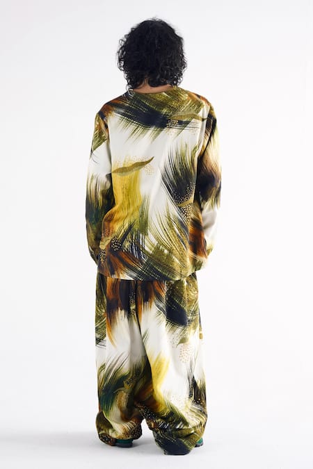 Til Grass Embroidered Co-ord Set 