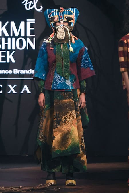 Til Green Cotton, Modal Galaxy Quilted Skirt