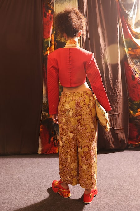 Til Moorland Multicolor Embroidered Skirt 