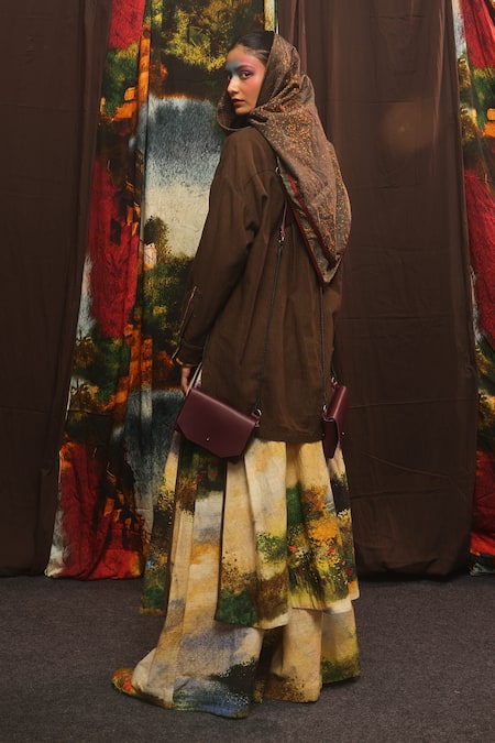 Til Multi Monet Handpainted Panel Pant 