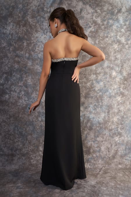 Pooja Peshoria Black Designer Dress  