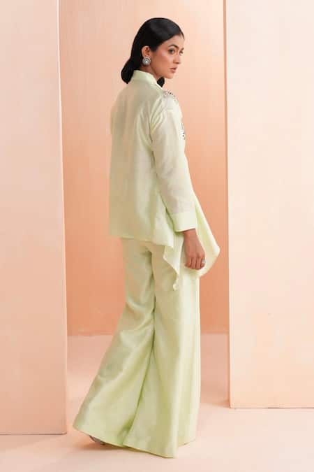 Aakansha Gupta Chanderi Designer Co-ord Set 