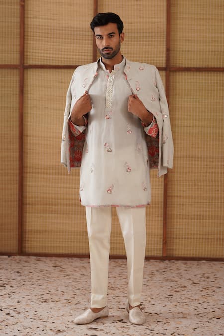 Arjan Dugal Gramophone Bandhgala Set 