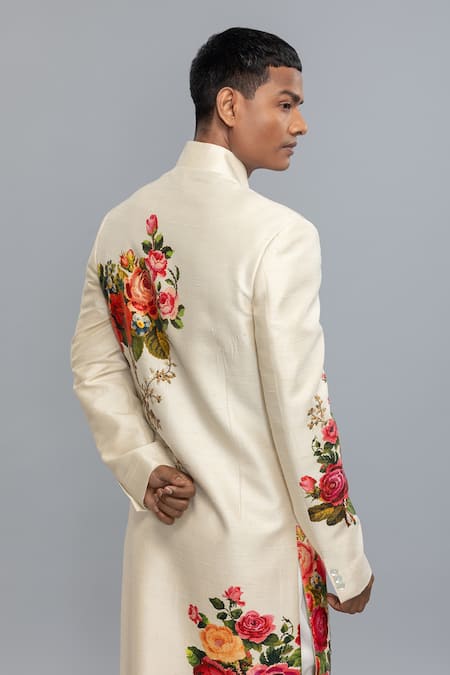 Rohit Bal Designer Embroidered Sherwani 