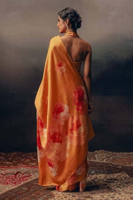 Studio 113 Designer Satin Silk Saree 