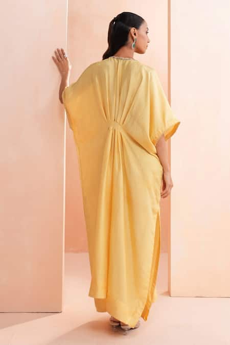 Aakansha Gupta Quill Kaftan Dress 