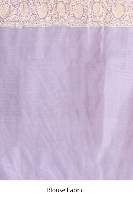 Shop_Naaritva India_Green Zari Handwoven Work Pea Banarasi Saree With Running Blouse _Online_at_Aza_Fashions