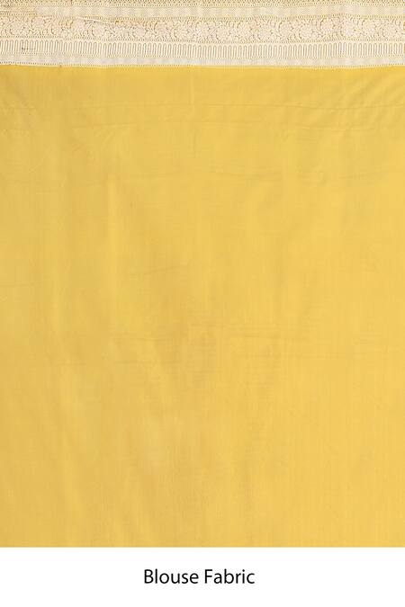 Naaritva India_Olive Green Zari Handwoven Work Banarasi Saree With Running Blouse _Online_at_Aza_Fashions