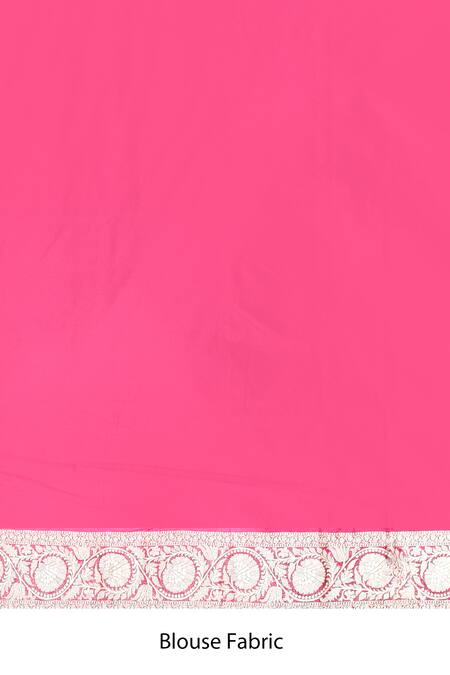 Buy_Naaritva India_Purple Zari Handwoven Work Banarasi Saree With Running Blouse _Online_at_Aza_Fashions