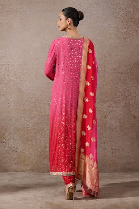 Tarun Tahiliani Ombre Mukaish Kurta Set 