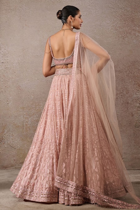 Tarun Tahiliani Sequin Embroidered Lehenga Set 