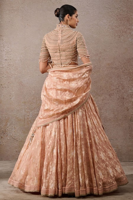 Tarun Tahiliani Pearl Embroidered Lehenga Set 