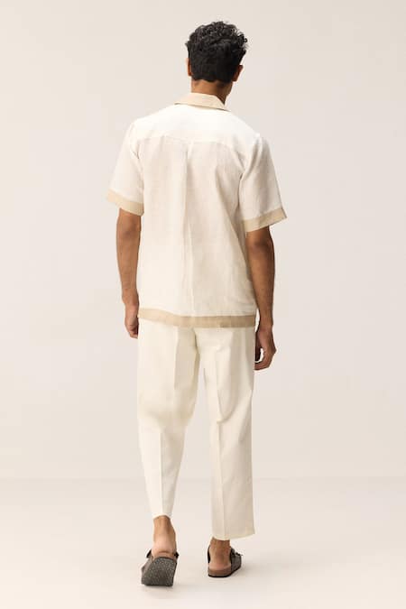 Kharakapas Sandy Trails Linen Shirt 
