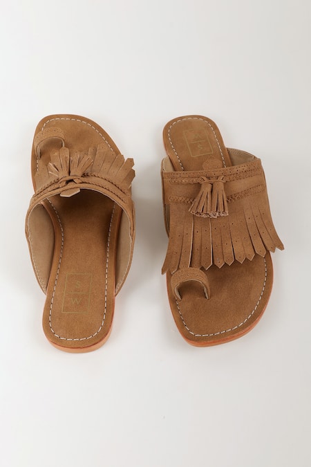 Sandalwali Lady Suzy Tan Vegan Sandals 