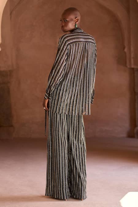 Itrh Crystal Embellished Pant Co-ord Set 