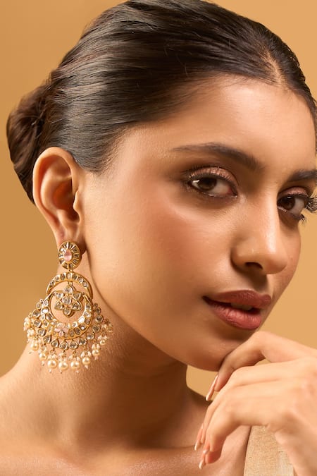 Samyukta Singhania Kundan Earrings 