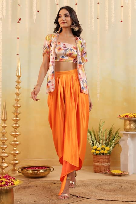 B'Infinite Sunset Botanical Embellished Set 