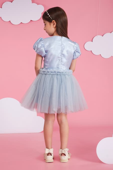 Hoity Moppet Light Blue Frozen Sing-Along Dress 