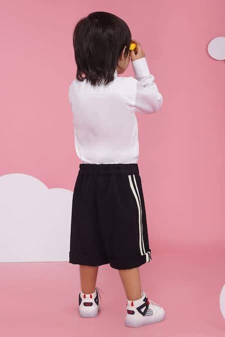 Hoity Moppet Designer White Cotton Shirt 